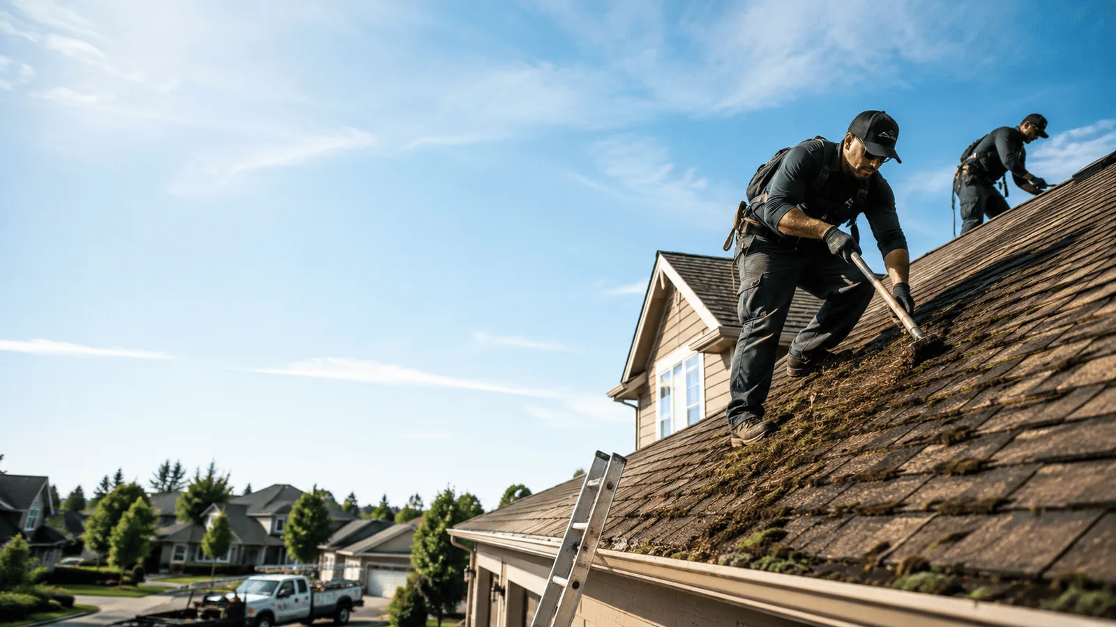 Roof Moss Removal in Cypress, TX near me